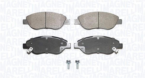 Magneti Marelli Bremsbeläge vorne (Satz) [Hersteller-Nr. 363916060909] für Fiat