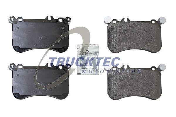 Trucktec Automotive Bremsbelagsatz, Scheibenbremse [Hersteller-Nr. 02.35.565] für Mercedes-Benz