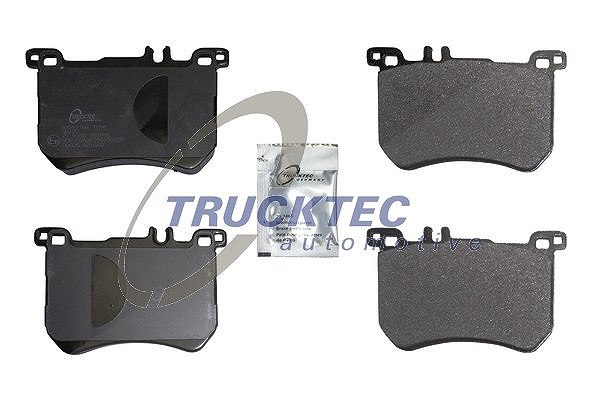 Trucktec Automotive Bremsbelagsatz, Scheibenbremse [Hersteller-Nr. 02.35.562] für Mercedes-Benz