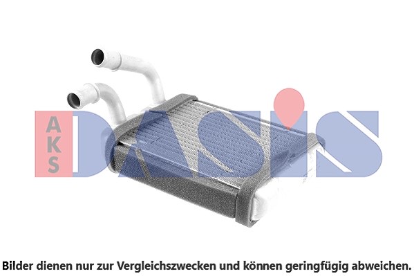 Aks Dasis Wärmetauscher, Innenraumheizung [Hersteller-Nr. 049021N] für Audi, Porsche, VW