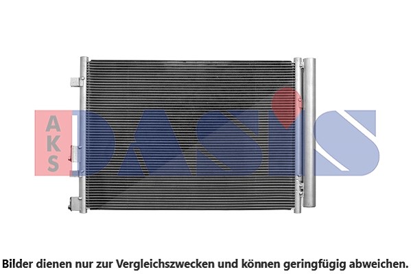 Aks Dasis Kondensator, Klimaanlage [Hersteller-Nr. 562077N] für Hyundai