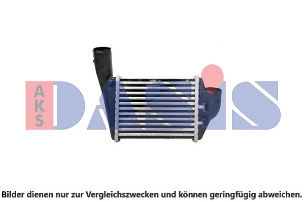 Aks Dasis Ladeluftkühler [Hersteller-Nr. 157061N] für Audi