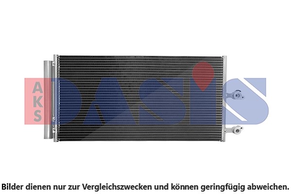 Aks Dasis Kondensator, Klimaanlage [Hersteller-Nr. 222015N] für Volvo