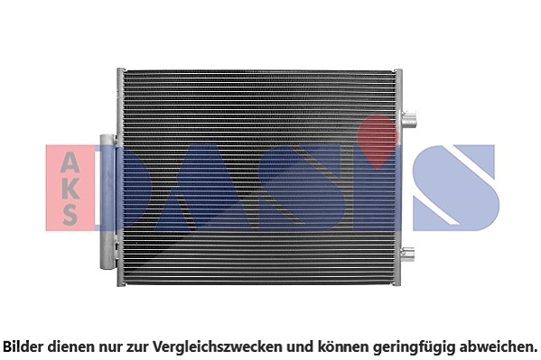 Aks Dasis Kondensator, Klimaanlage [Hersteller-Nr. 012007N] für Alfa Romeo