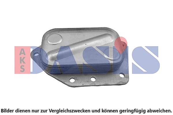 Aks Dasis Ölkühler, Motoröl [Hersteller-Nr. 016005N] für Fiat, Lancia, Alfa Romeo