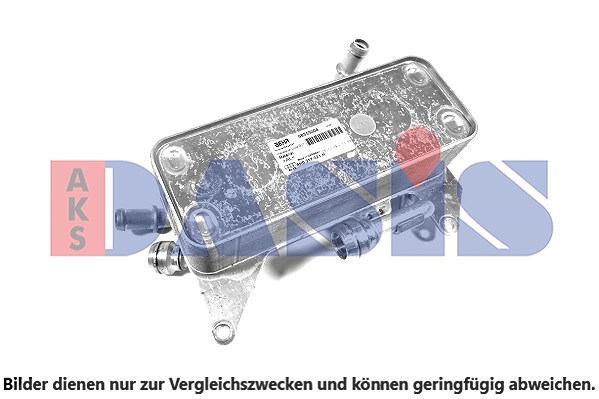 Aks Dasis Ölkühler, Automatikgetriebe [Hersteller-Nr. 046062N] für Audi