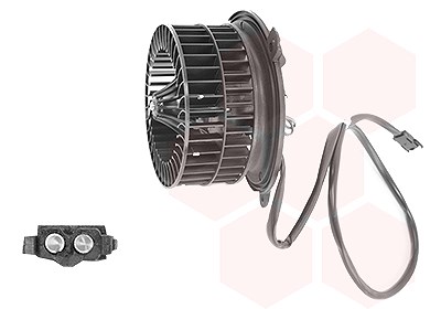 Van Wezel Innenraumgebläse [Hersteller-Nr. 3020773] für Mercedes-Benz