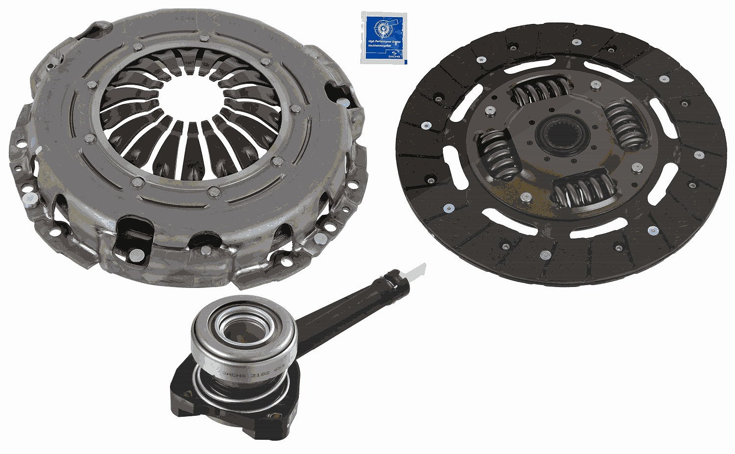Sachs Kupplungssatz [Hersteller-Nr. 3000990466] für Renault, Vauxhall, Nissan, Opel