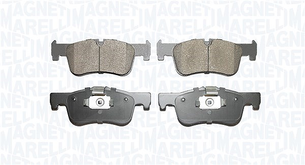 Magneti Marelli Bremsbelagsatz, Scheibenbremse [Hersteller-Nr. 363916060912] für BMW
