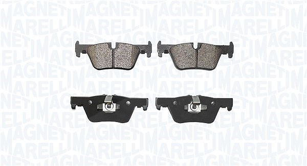 Magneti Marelli Bremsbelagsatz, Scheibenbremse [Hersteller-Nr. 363916060911] für BMW