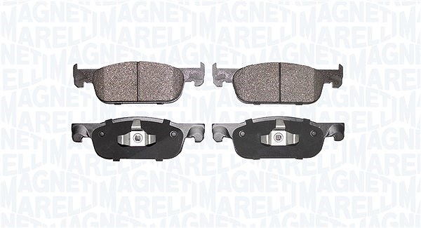 Magneti Marelli Bremsbeläge vorne (Satz) [Hersteller-Nr. 363916060892] für Renault, Dacia, Lada
