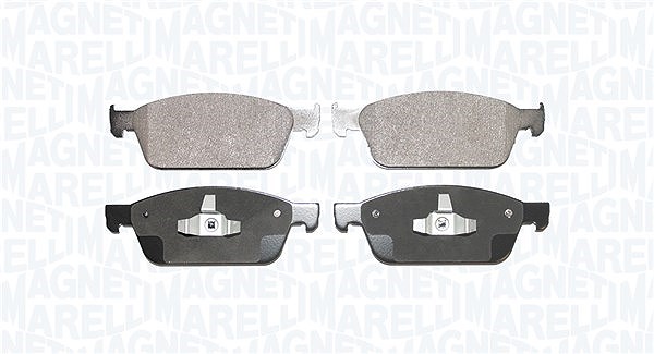 Magneti Marelli Bremsbelagsatz, Scheibenbremse [Hersteller-Nr. 363916060849] für Ford