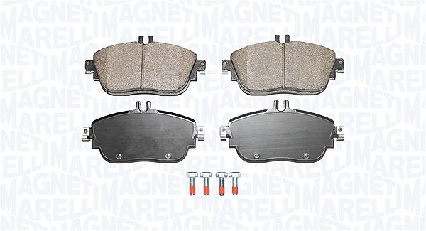 Magneti Marelli Bremsbelagsatz, Scheibenbremse [Hersteller-Nr. 363916060841] für Mercedes-Benz, Infiniti