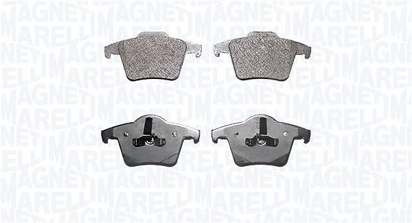 Magneti Marelli Bremsbelagsatz, Scheibenbremse [Hersteller-Nr. 363916060837] für Volvo