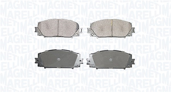 Magneti Marelli Bremsbelagsatz, Scheibenbremse [Hersteller-Nr. 363916060827] für Toyota, Perodua, Lexus