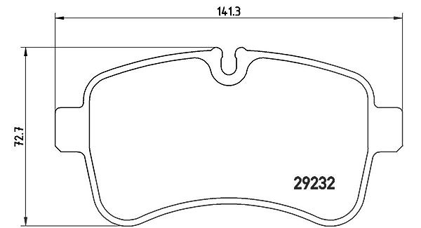Magneti Marelli Bremsbelagsatz, Scheibenbremse [Hersteller-Nr. 363700506027] für Iveco