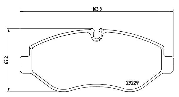 Magneti Marelli Bremsbelagsatz, Scheibenbremse [Hersteller-Nr. 363700506026] für Iveco