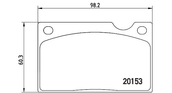 Magneti Marelli Bremsbelagsatz, Scheibenbremse [Hersteller-Nr. 363700486003] für Volvo