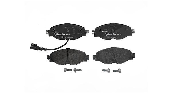 Magneti Marelli Bremsbelagsatz, Scheibenbremse [Hersteller-Nr. 363700485126] für VW, Skoda, Audi, Seat