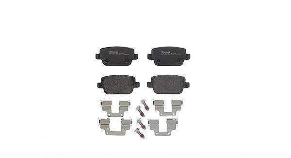 Magneti Marelli Bremsbelagsatz, Scheibenbremse [Hersteller-Nr. 363700444017] für Volvo, Land Rover