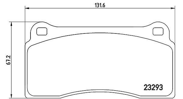 Magneti Marelli Bremsbelagsatz, Scheibenbremse [Hersteller-Nr. 363700436018] für Daimler, Jaguar