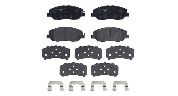 Magneti Marelli Bremsbelagsatz, Scheibenbremse [Hersteller-Nr. 363700430036] für Ssangyong, Hyundai, Kia