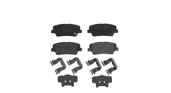 Magneti Marelli Bremsbelagsatz, Scheibenbremse [Hersteller-Nr. 363700430063] für Ssangyong, Hyundai, Kia