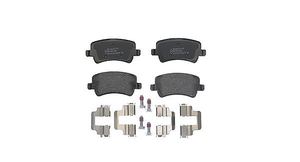 Magneti Marelli Bremsbeläge hinten (Satz) [Hersteller-Nr. 363700424078] für Ford, Volvo, Land Rover