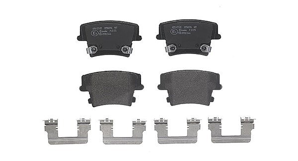Magneti Marelli Bremsbelagsatz, Scheibenbremse [Hersteller-Nr. 363700423175] für Lancia, Dodge, Chrysler