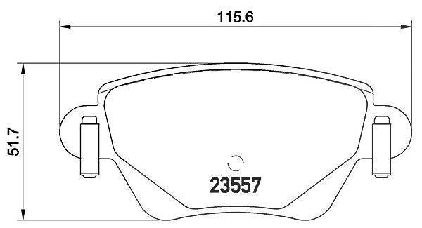 Magneti Marelli Bremsbelagsatz, Scheibenbremse [Hersteller-Nr. 363700424059] für Ford, Jaguar