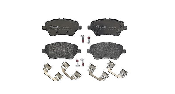 Magneti Marelli Bremsbelagsatz, Scheibenbremse [Hersteller-Nr. 363700424151] für Ford