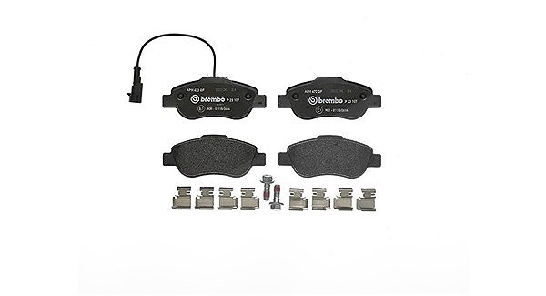 Magneti Marelli Bremsbelagsatz, Scheibenbremse [Hersteller-Nr. 363700423107] für Fiat, Ford