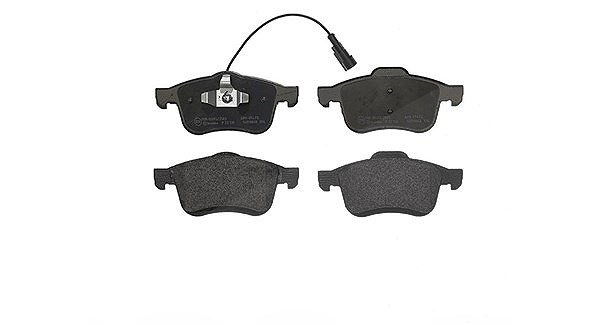 Magneti Marelli Bremsbeläge mit VWK vorne (Satz) [Hersteller-Nr. 363700423130] für Vauxhall, Chrysler, Fiat, Lancia, Opel