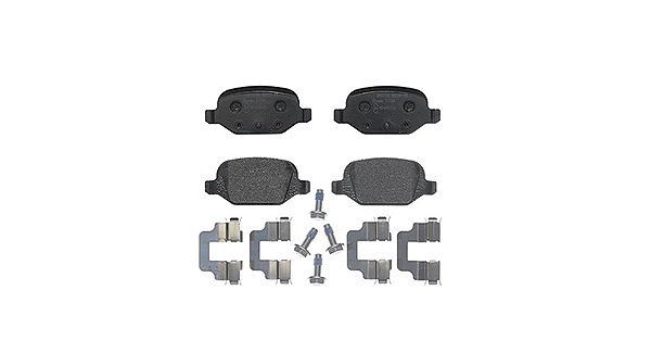 Magneti Marelli Bremsbelagsatz, Scheibenbremse [Hersteller-Nr. 363700423064] für Lancia, Abarth, Fiat, Citroën