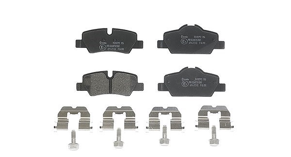 Magneti Marelli Bremsbelagsatz, Scheibenbremse [Hersteller-Nr. 363700406090] für Mini