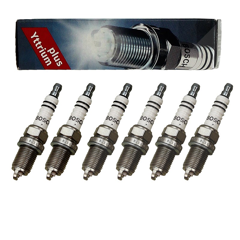 Bosch 6x Zündkerze Super plus [Hersteller-Nr. 0242236561] für Toyota, Nissan