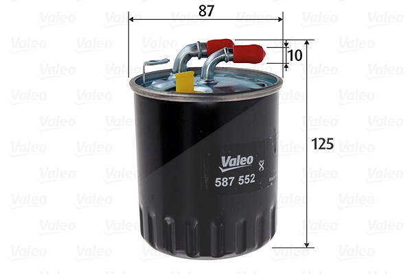 Valeo Kraftstofffilter [Hersteller-Nr. 587552] für Mercedes-Benz