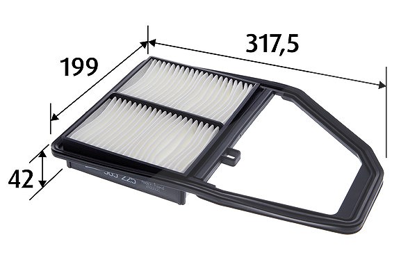 Valeo Luftfilter [Hersteller-Nr. 585225] für Honda