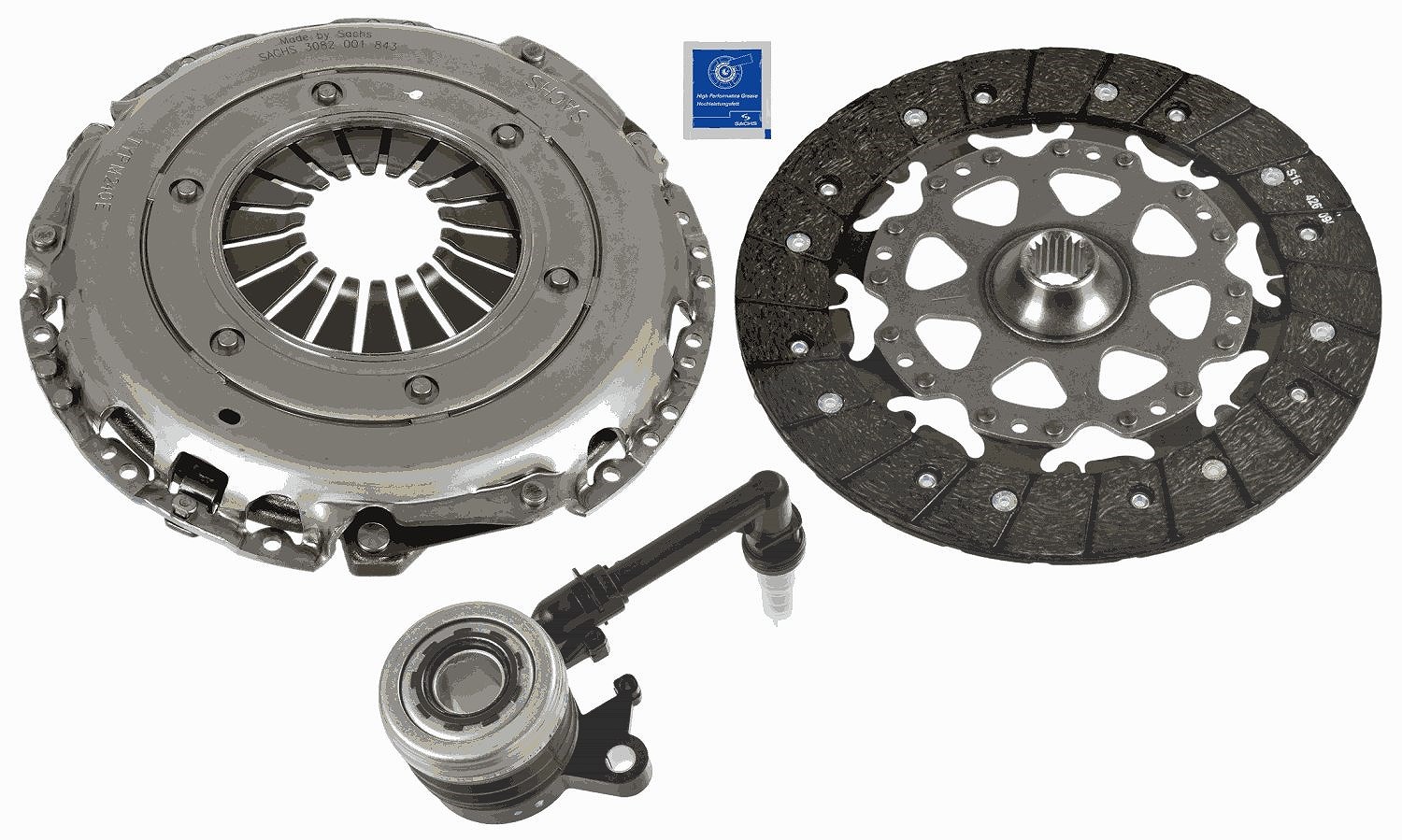 Sachs Kupplungssatz [Hersteller-Nr. 3000990385] für Nissan, Renault
