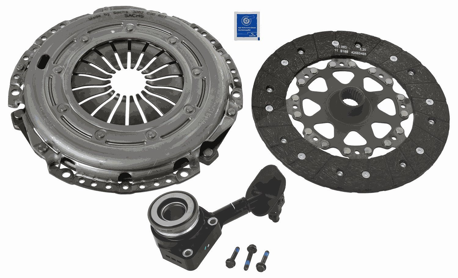 Sachs Kupplungssatz [Hersteller-Nr. 3000990404] für Ford