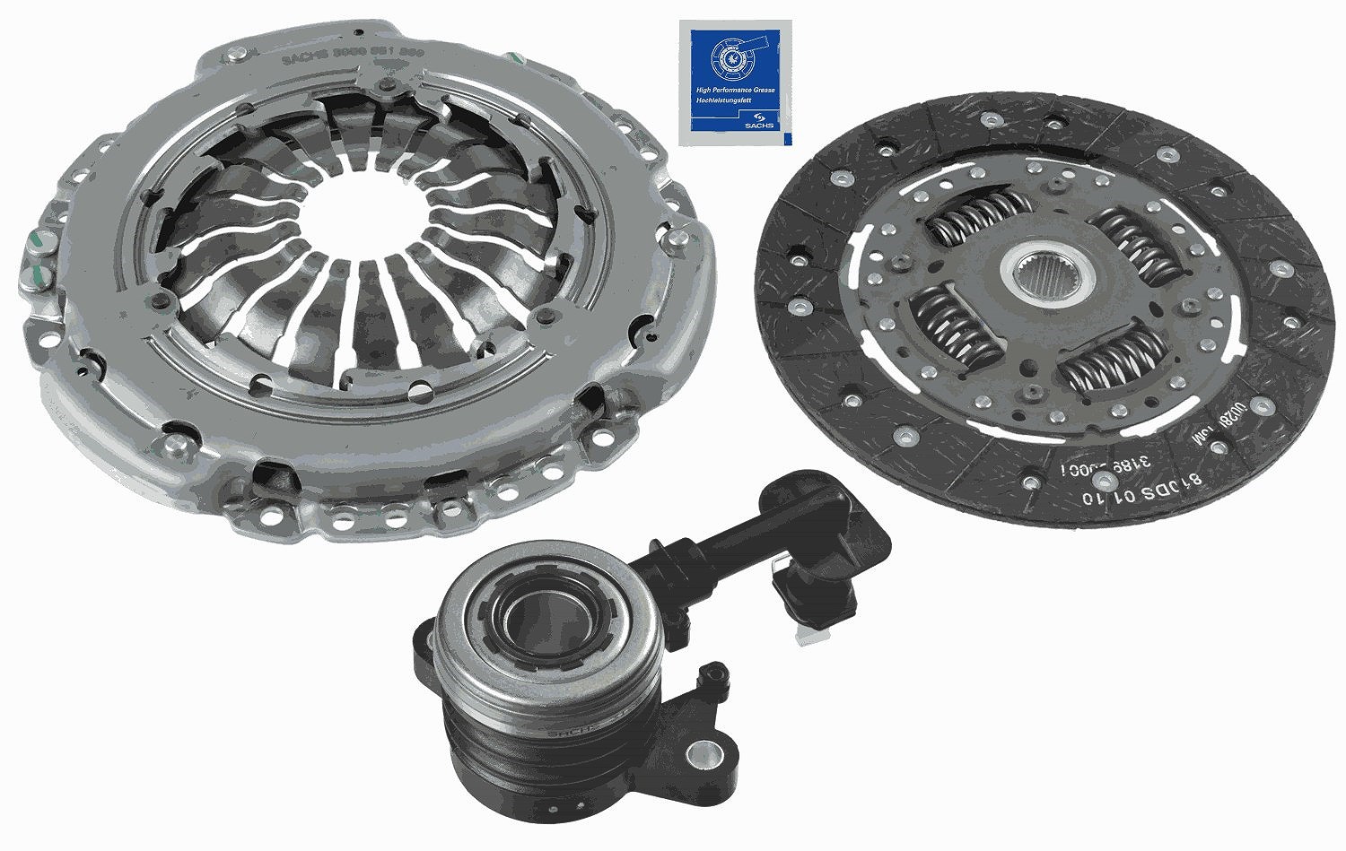 Sachs Kupplungssatz [Hersteller-Nr. 3000990398] für Dacia, Renault