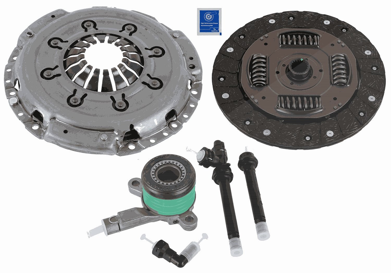 Sachs Kupplungssatz [Hersteller-Nr. 3000990394] für Nissan, Renault, Vauxhall, Opel