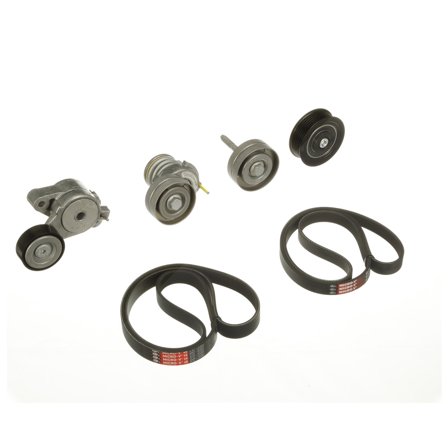 Gates Keilrippenriemensatz [Hersteller-Nr. K046PK1600] für VW, Seat, Audi, Skoda