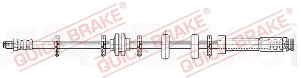 Quick Brake Bremsschlauch vorne links [Hersteller-Nr. 32.966] für Lancia, Fiat