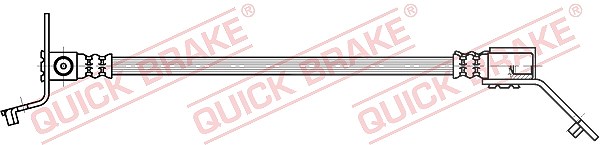 Quick Brake Bremsschlauch hinten rechts [Hersteller-Nr. 25.007] für Ford