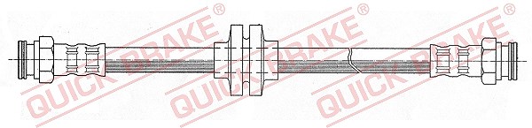 Quick Brake Bremsschlauch Hinterachse [Hersteller-Nr. 22.903] für Fiat