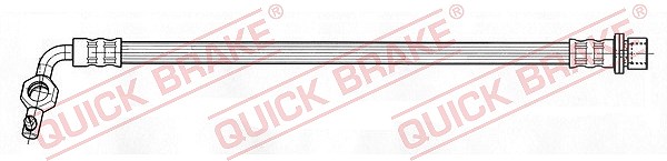 Quick Brake Bremsschlauch hinten [Hersteller-Nr. 50.068] für Toyota