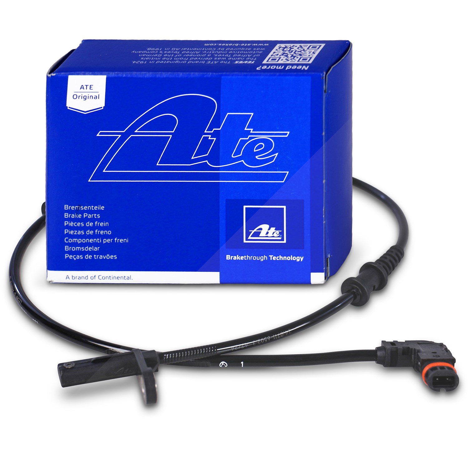 Ate ABS-Sensor Raddrehzahlfühler vorne [Hersteller-Nr. 24.0711-6502.3] für Mercedes-Benz