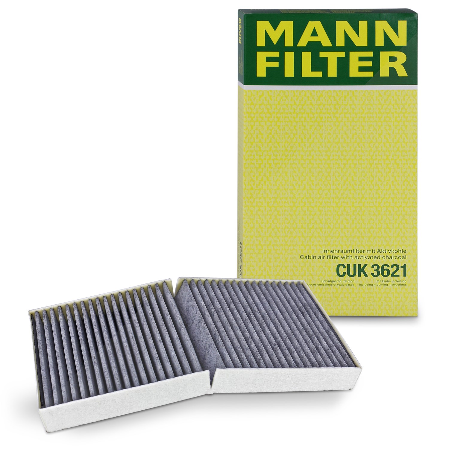 Mann-filter Filter, Innenraumluft [Hersteller-Nr. CUK3621] für Mercedes-Benz