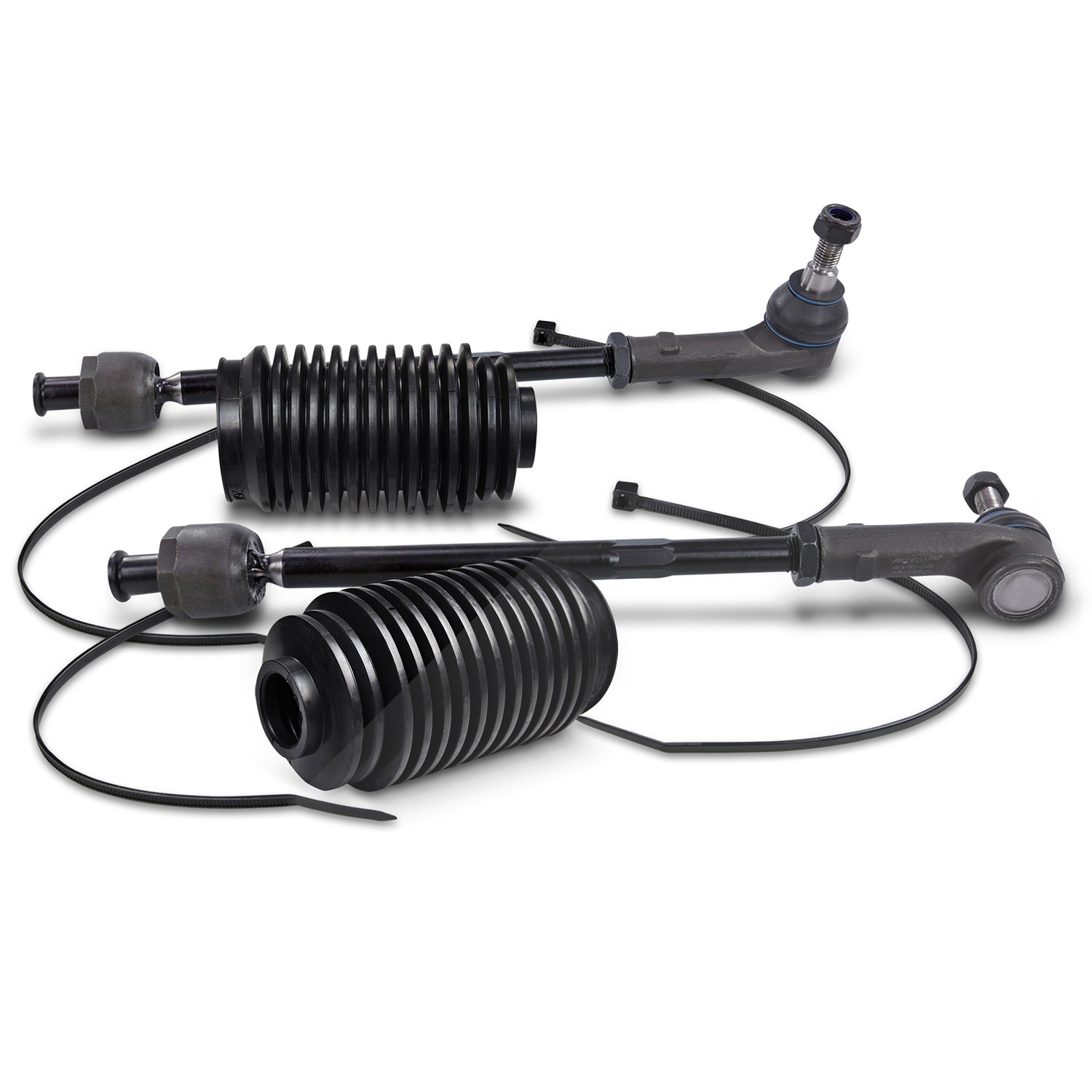 Bestprice 2x Spurstange + Manschetten ab BJ. 01.96 [Hersteller-Nr. 10661549] für VW
